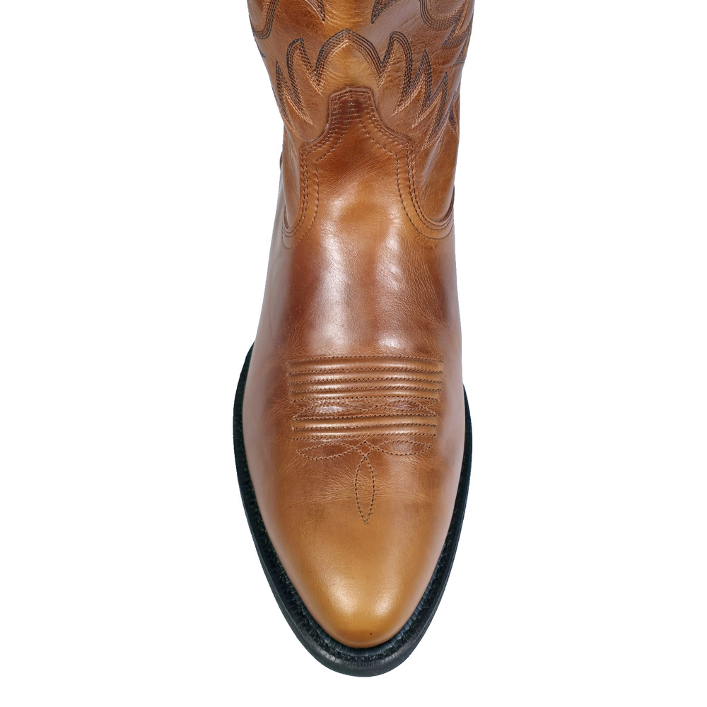 ARIAT Heritage R Toe Men's 13" Brown Western Boots Size 12D 34740 Cowboy Trucker - Picture 7 of 12